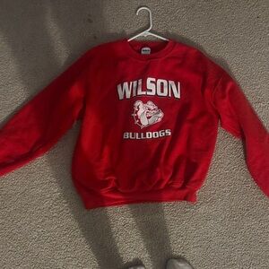 Gildan Ultra Blend Red Sweatshirt